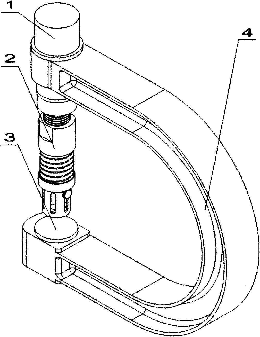 Mold-free and rivet-free connection device