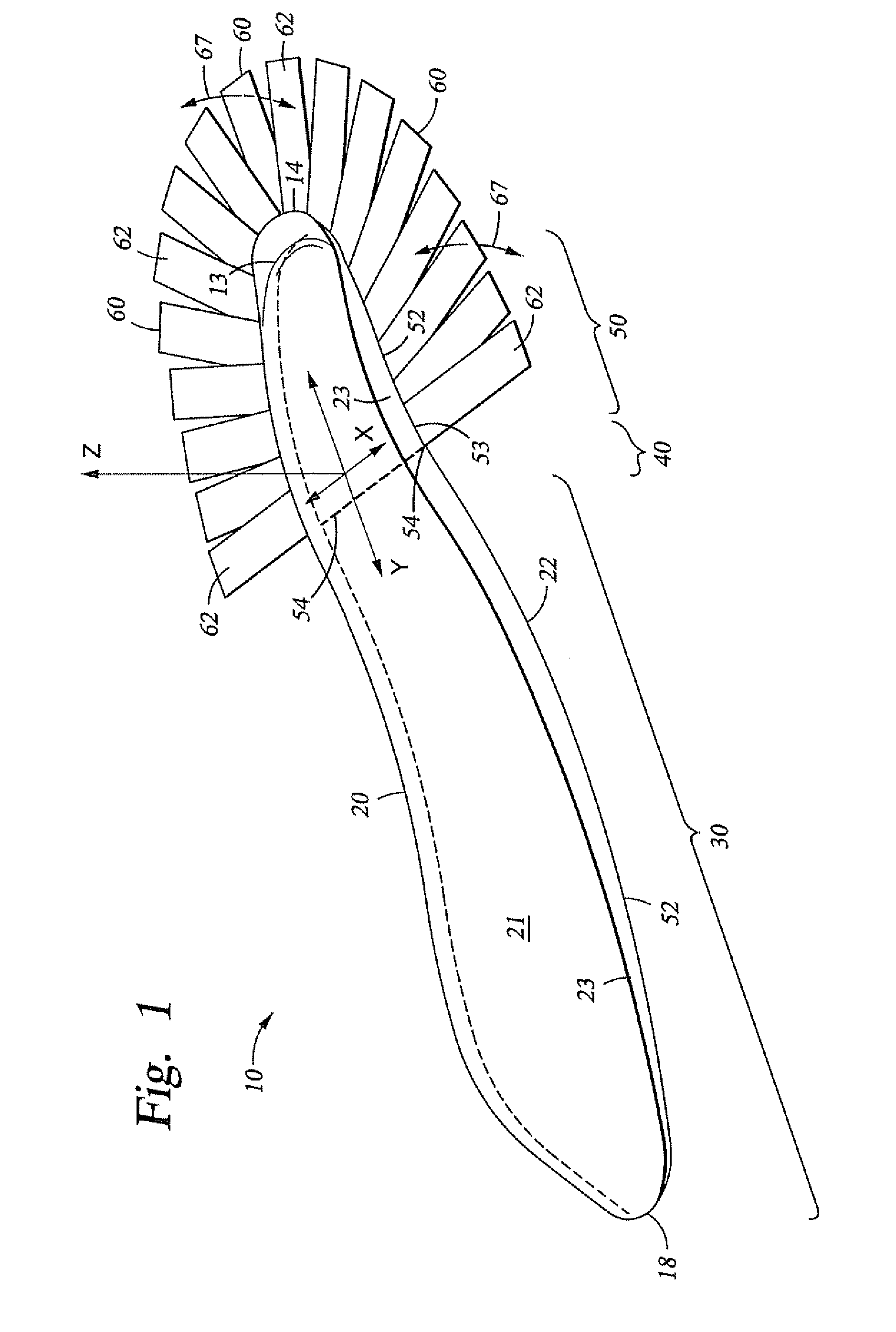 Lap joint for prosthetic foot