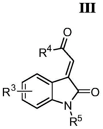 A kind of oxindole spirocyclopropane derivative and its synthetic method