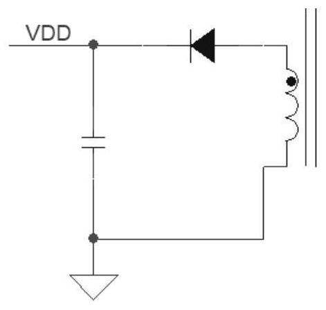 A power supply control method and power supply circuit based on flyback converter