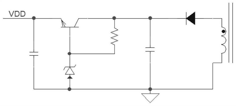 A power supply control method and power supply circuit based on flyback converter