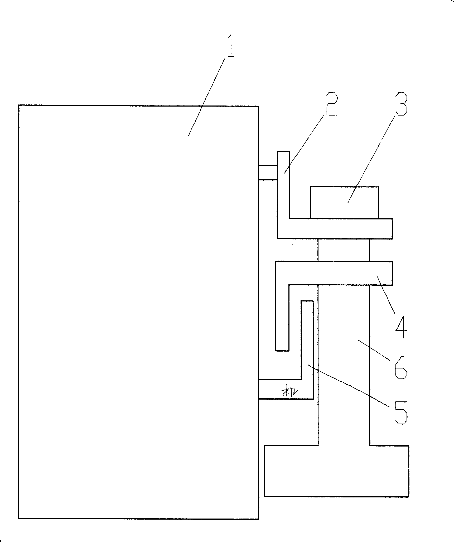 Electronic label for container with electronic seal, and capable of positioning container