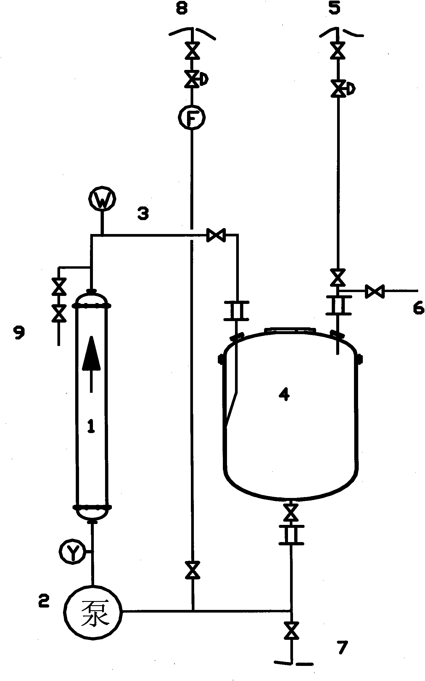 Condensation production process and special device of N-long-chain acyl amino acid salt