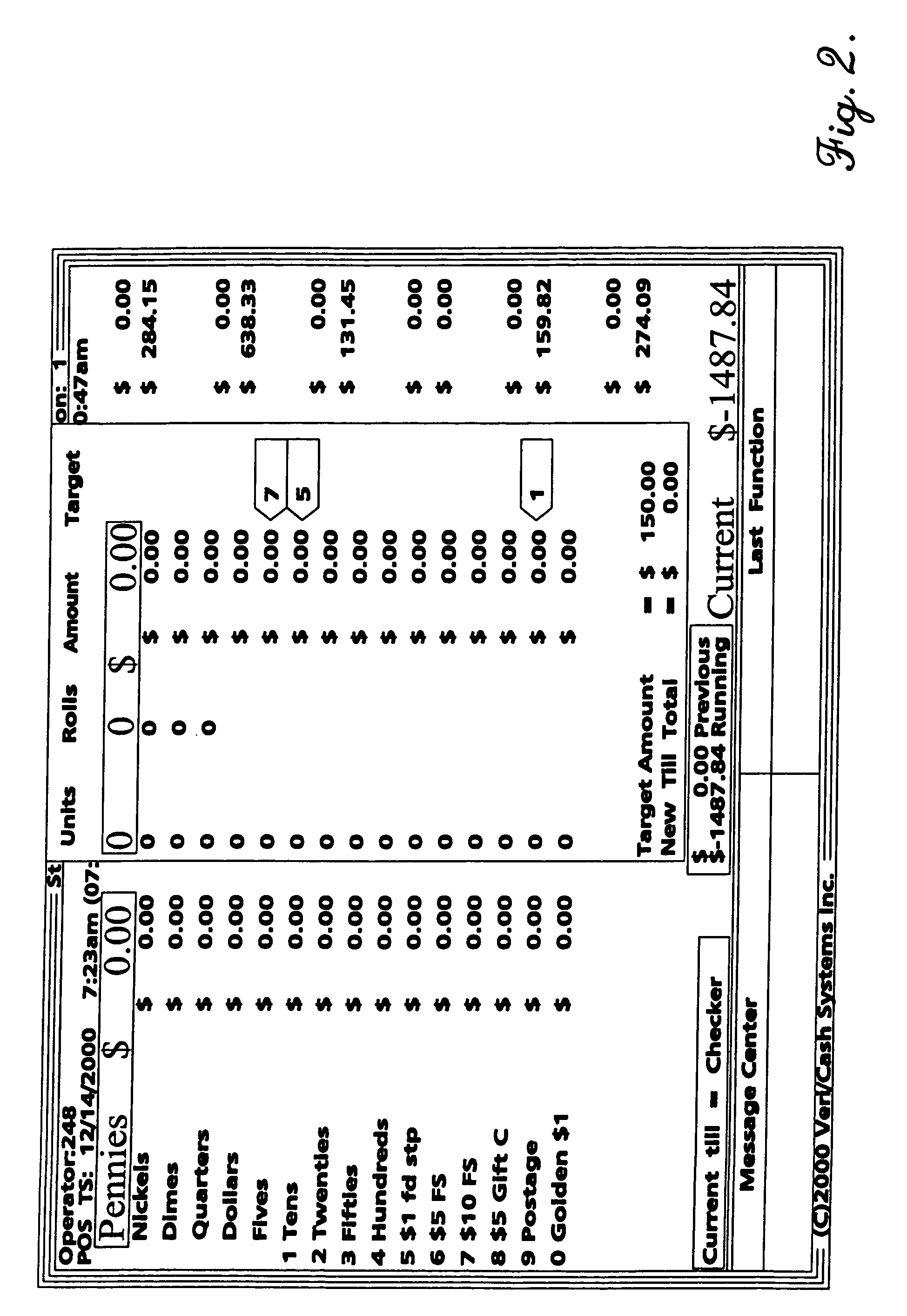 Revenue balancing method and computer program