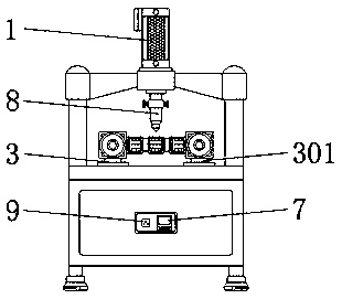 Bearing machining equipment with fixed clamping mechanism
