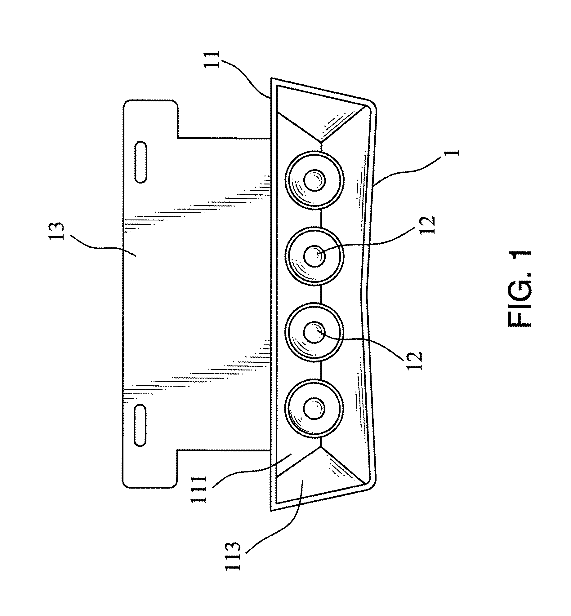 Vehicle infrared projection device