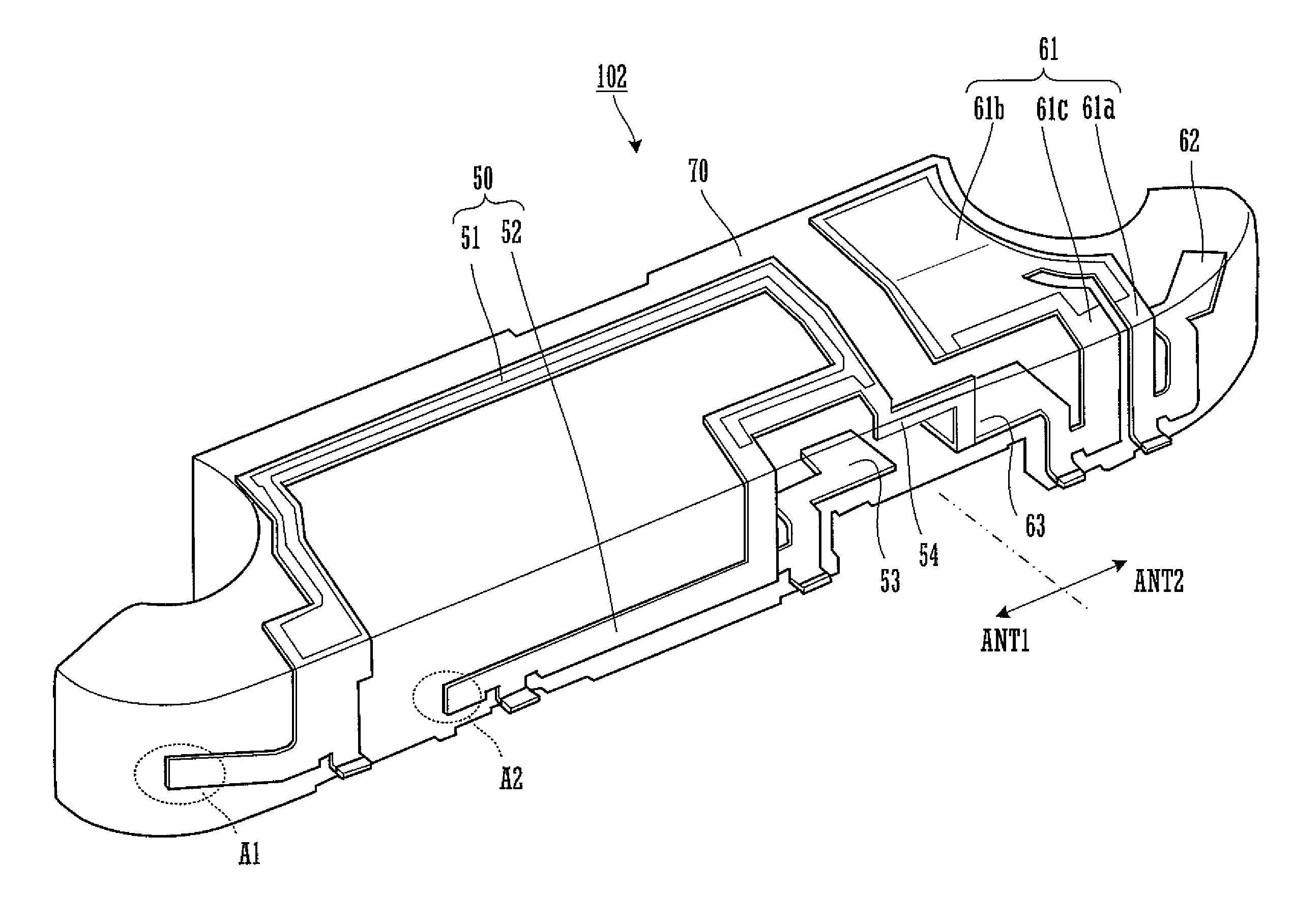 Antenna and wireless communication apparatus