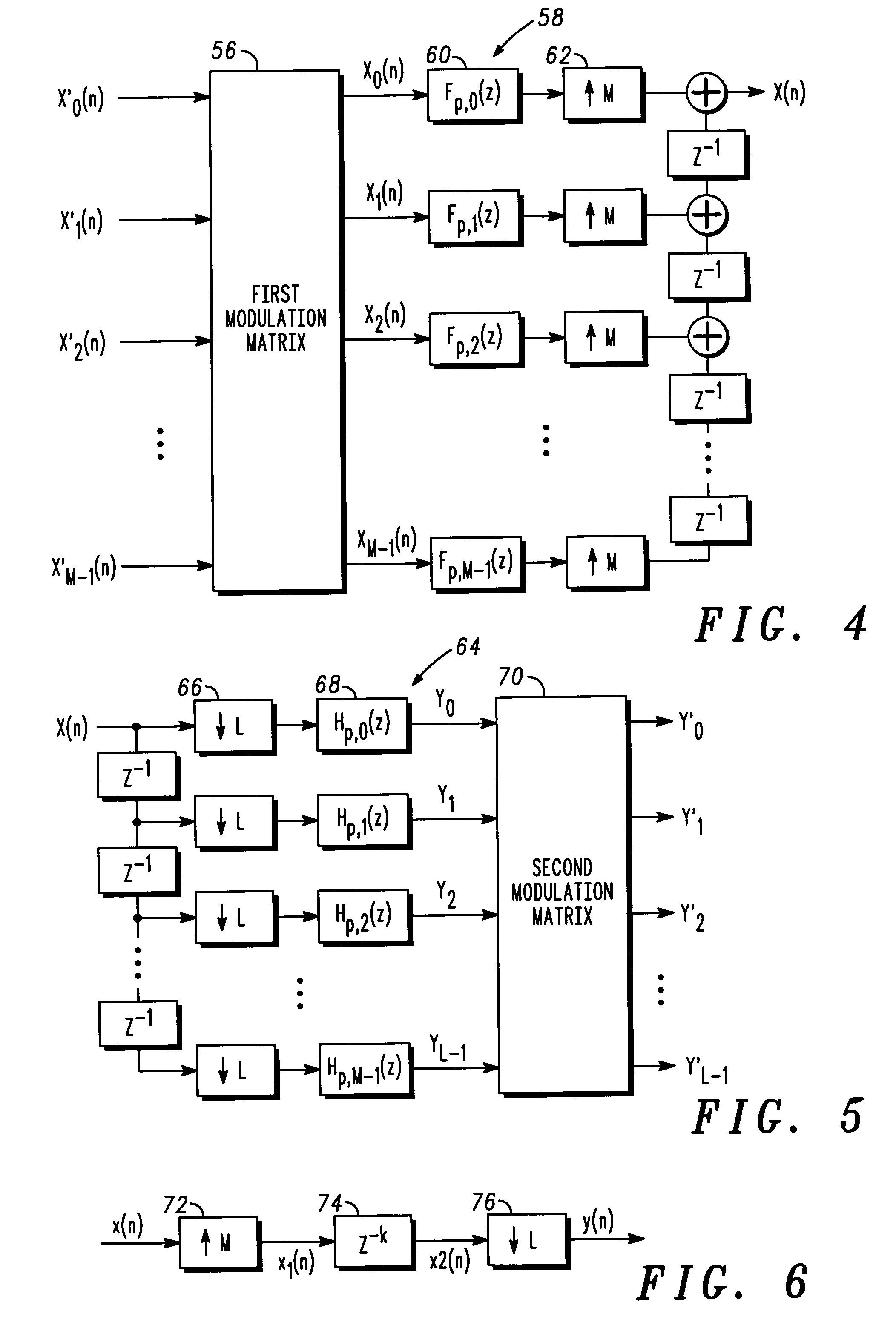 Method of combining an analysis filter bank following a synthesis filter bank and structure therefor