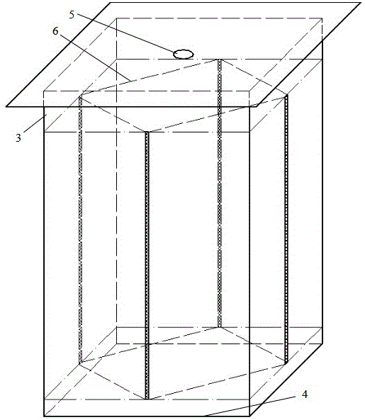 Liquid packing structure