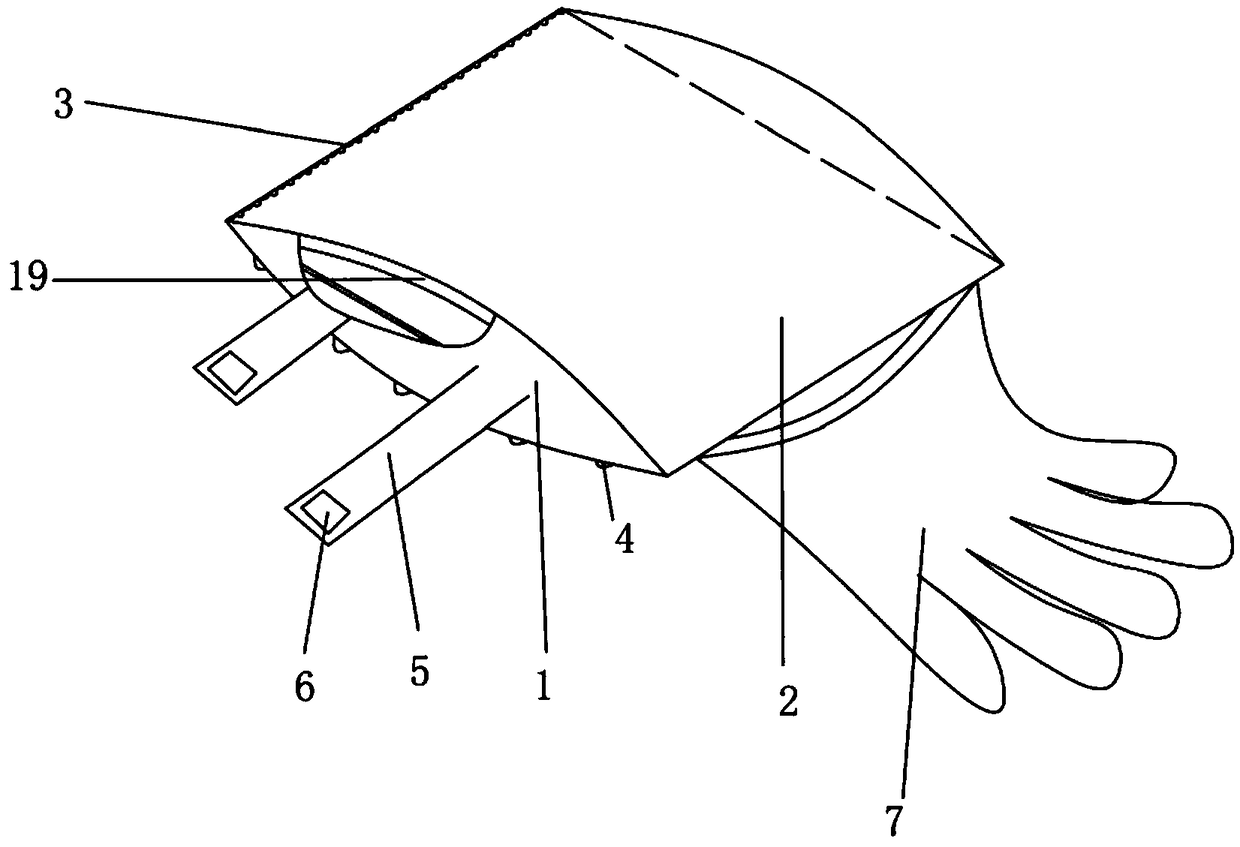 Fixing device and method for infantile infusion