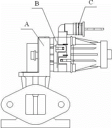 Protective device for electric exhaust gas recirculation (EGR) valve