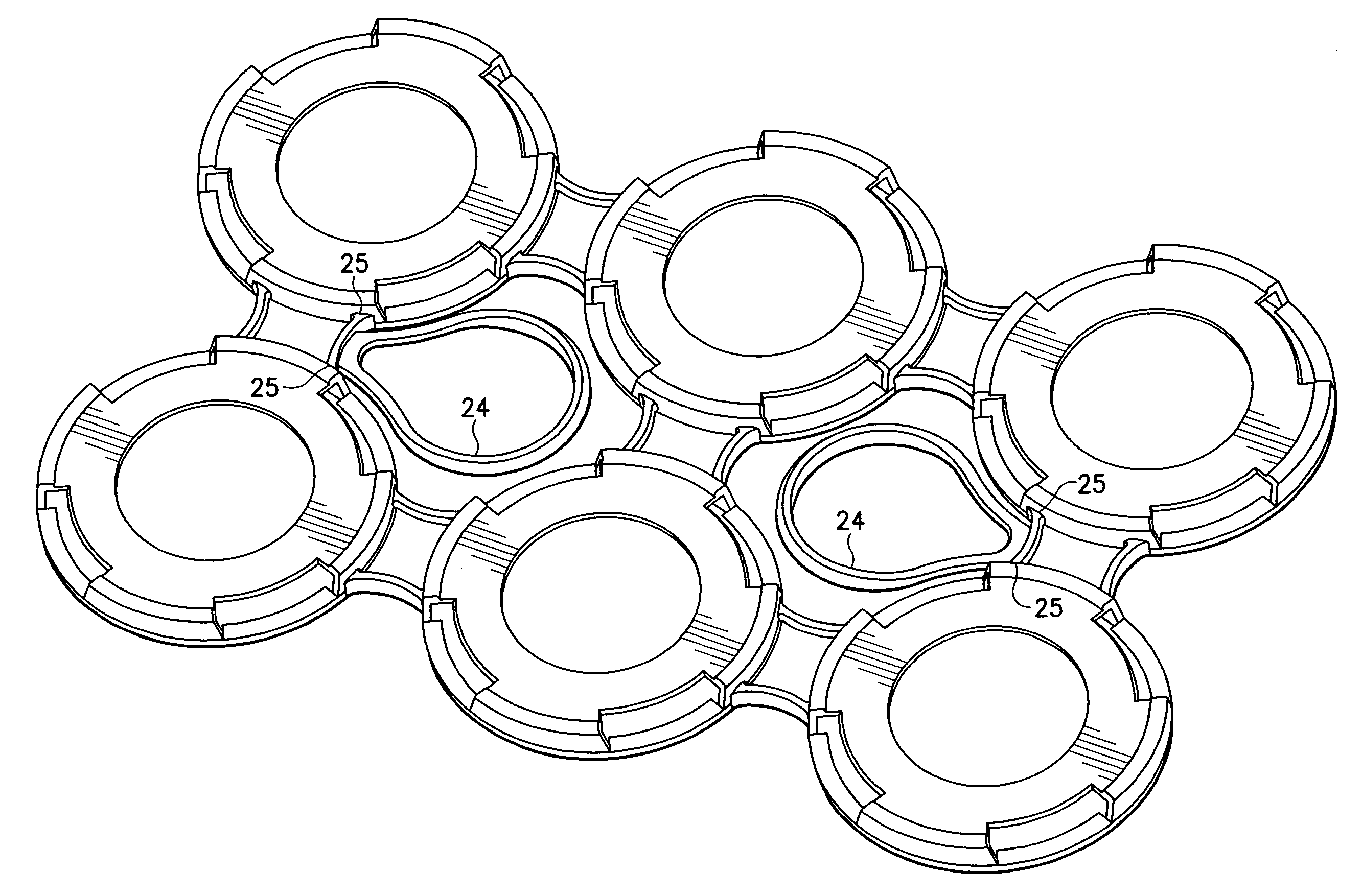 Combination multiple-canister carrier and lip protection device