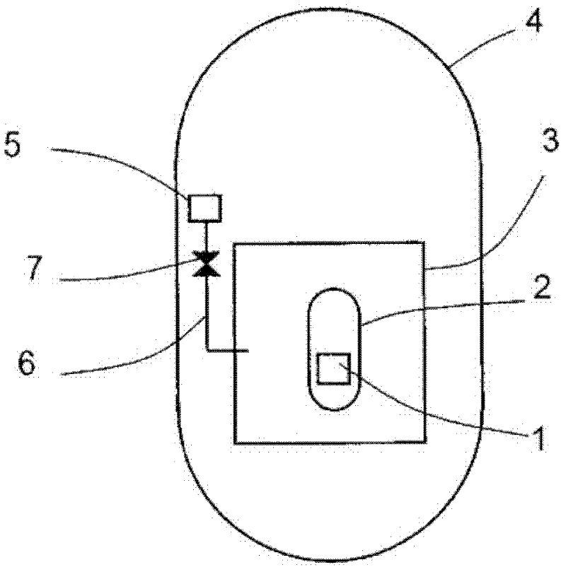 Nuclear reactor containment vessel and nuclear power plant using same