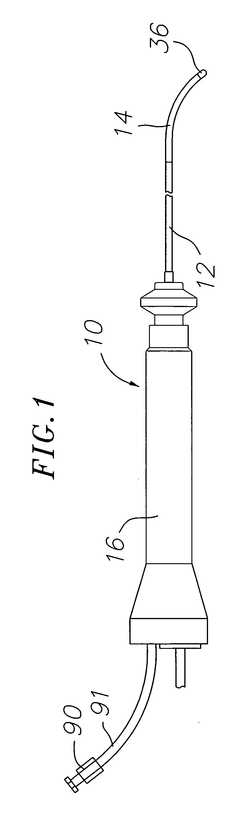 Catheter with multi port tip for optical lesion evaluation