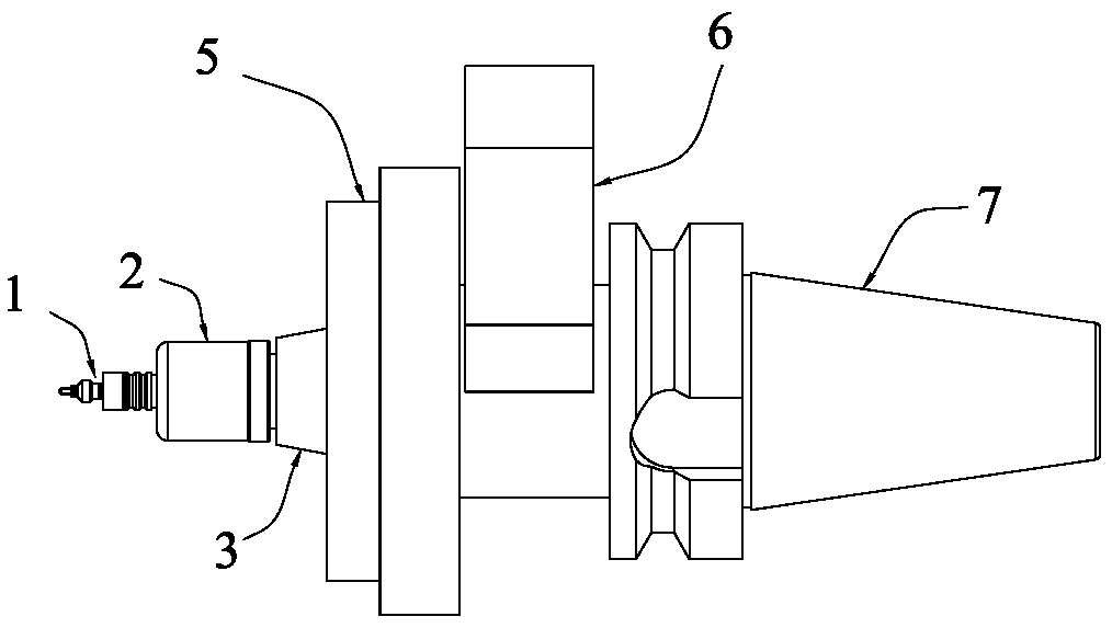 Non-contact energy transmission ultrasonic processing device