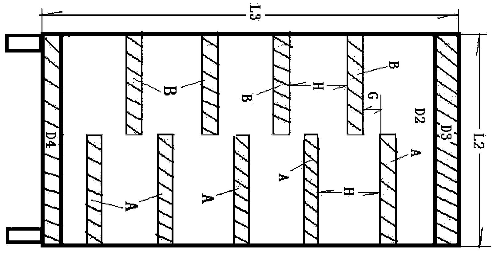 Horizontal-grate barrier-free matured silkworm mounting device