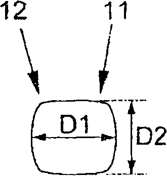 Dryer cartridge for condenser of cooling system for motor vehicle, and motor vehicle equipped with the same