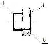 Bolt and self-locking nut assembly