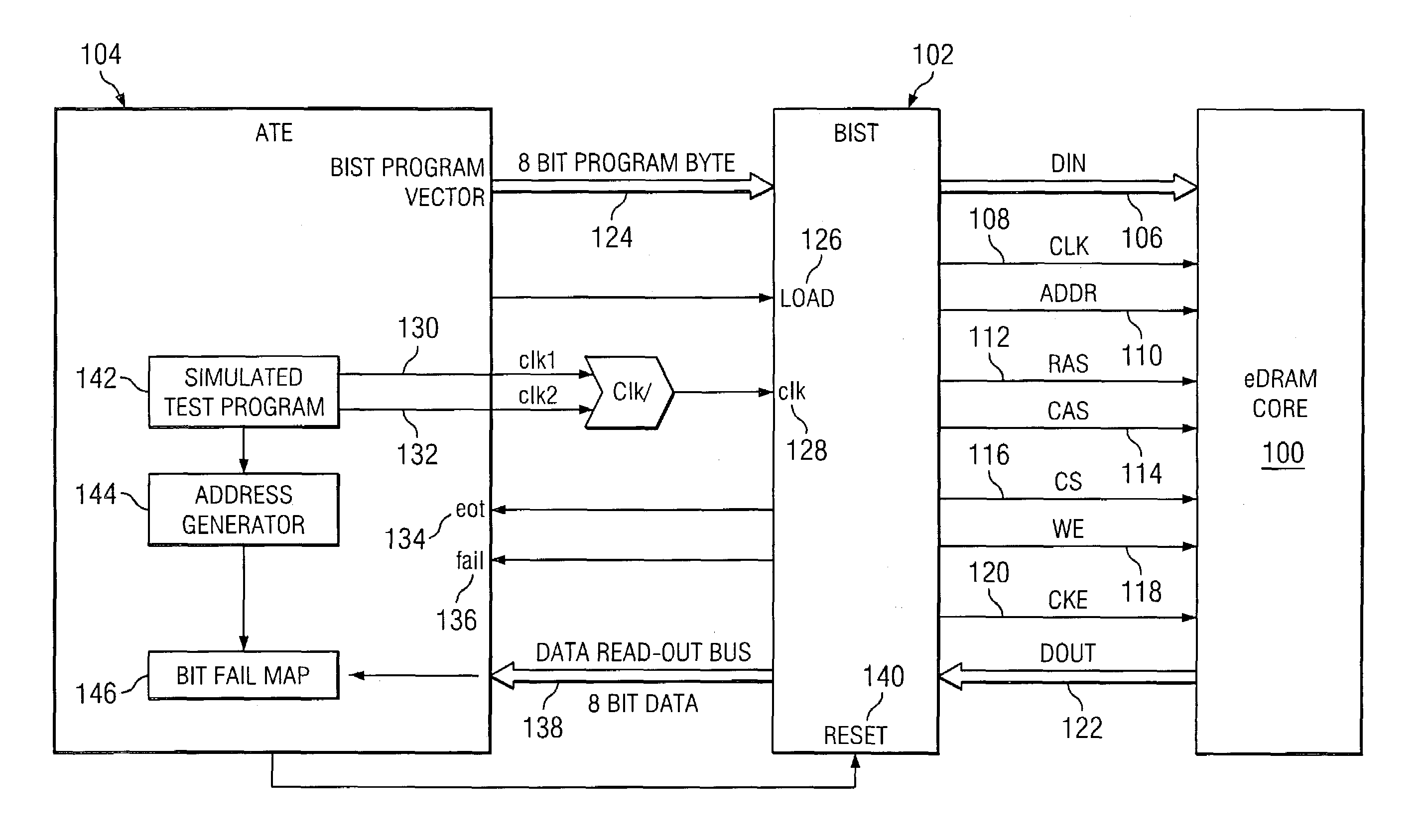 Built-in self test system and method