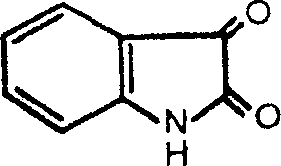 Application of indole-2,3-diketone in preparing medication for antivirus or immunopotenfiator