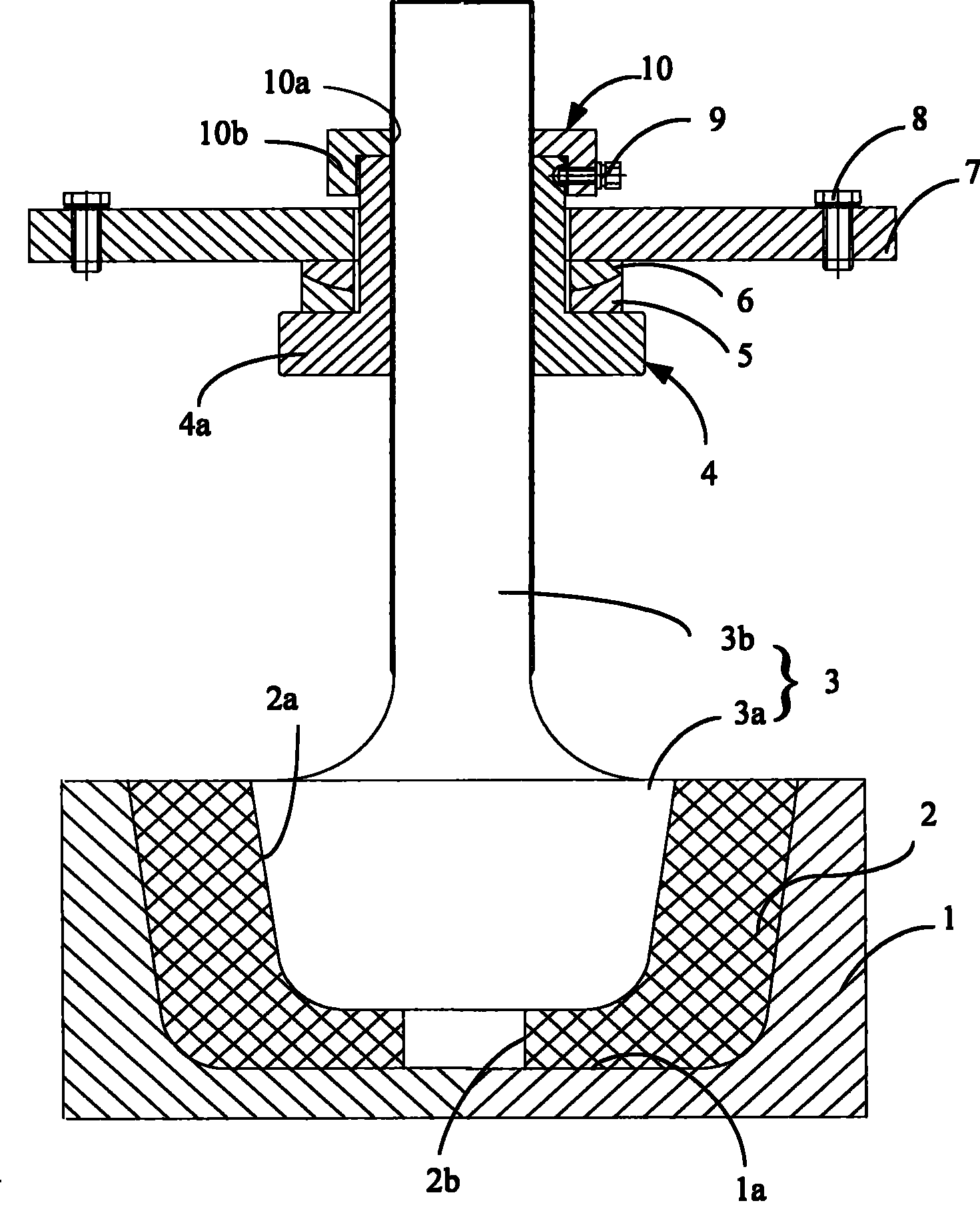 Vibration isolator used for orbit traffic floating board