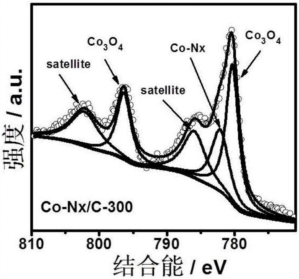 Simple method for preparing Co-Nx/C efficient selective photocatalyst