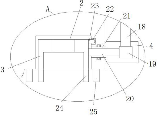 A sweeping robot that is easy to adjust the cleaning range