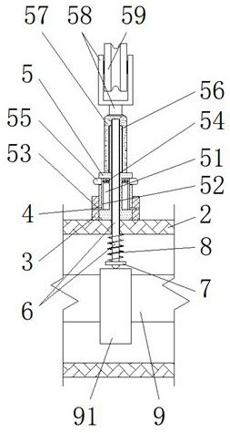 A yarn guide mechanism of a computerized flat knitting machine