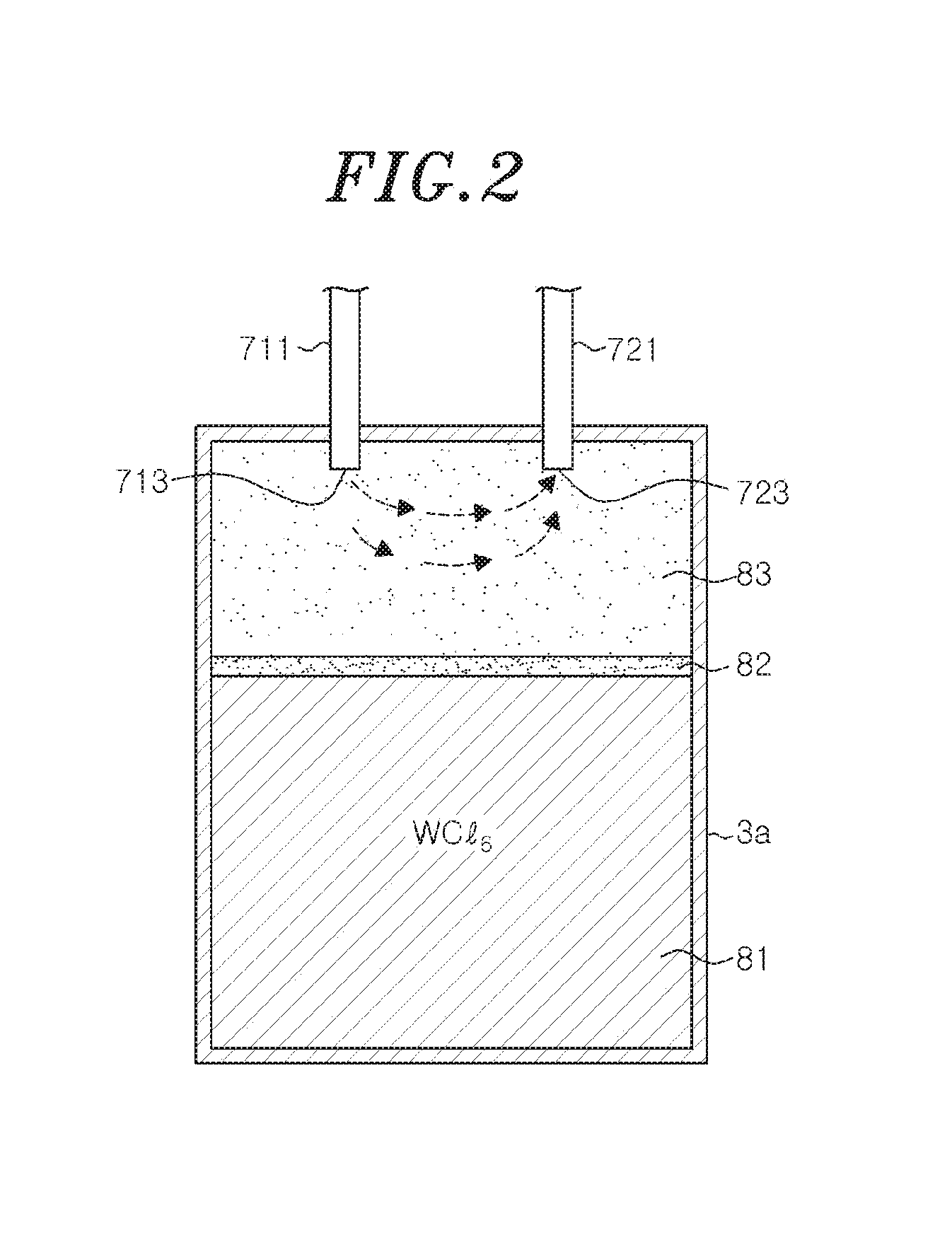Raw material gas supply apparatus and film forming apparatus