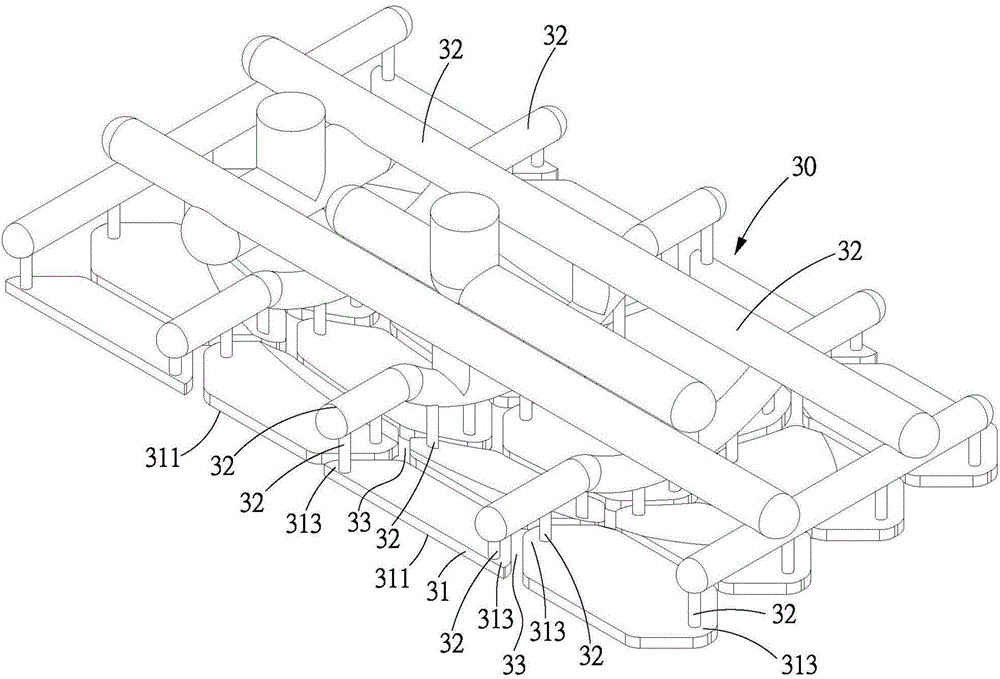 Molding method of cooling system of rapid heating die