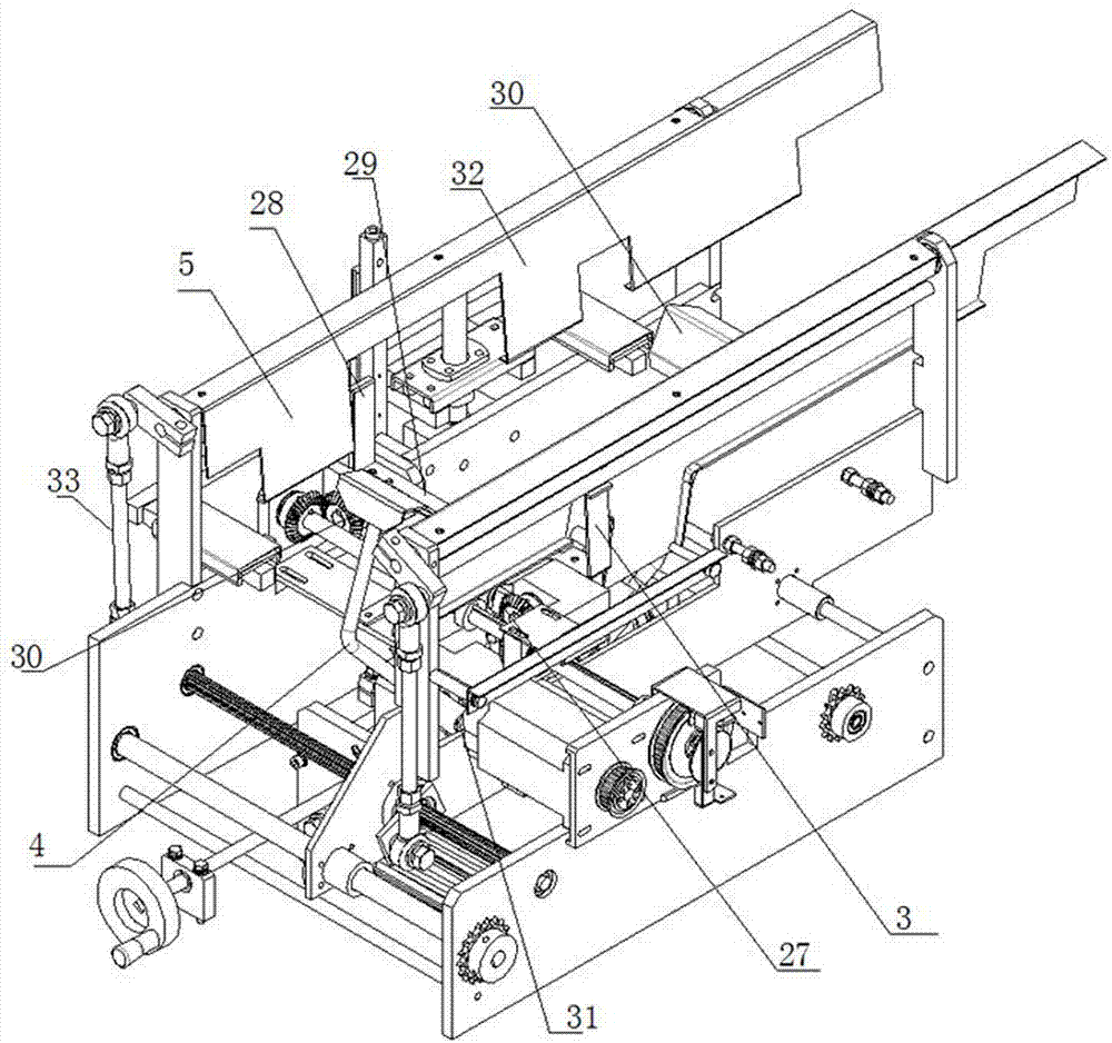 Vertical material boxing method