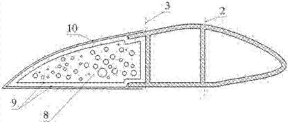 A Repair Method for Local Damage of Composite Flap