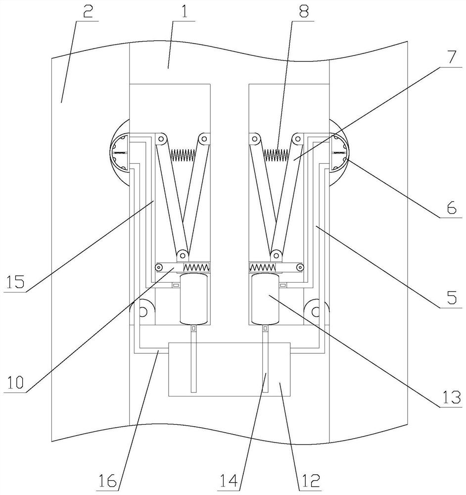 Automatic punching device for plastic products