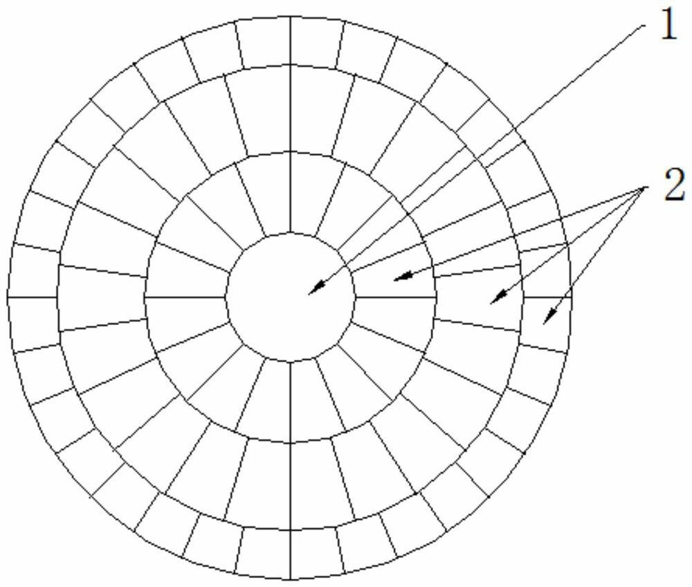 Lens shadow correction method for camera imaging into circular picture and camera module