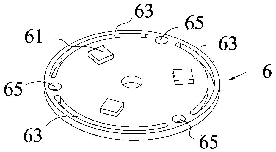 LED (light-emitting diode) lamp convenient to focus