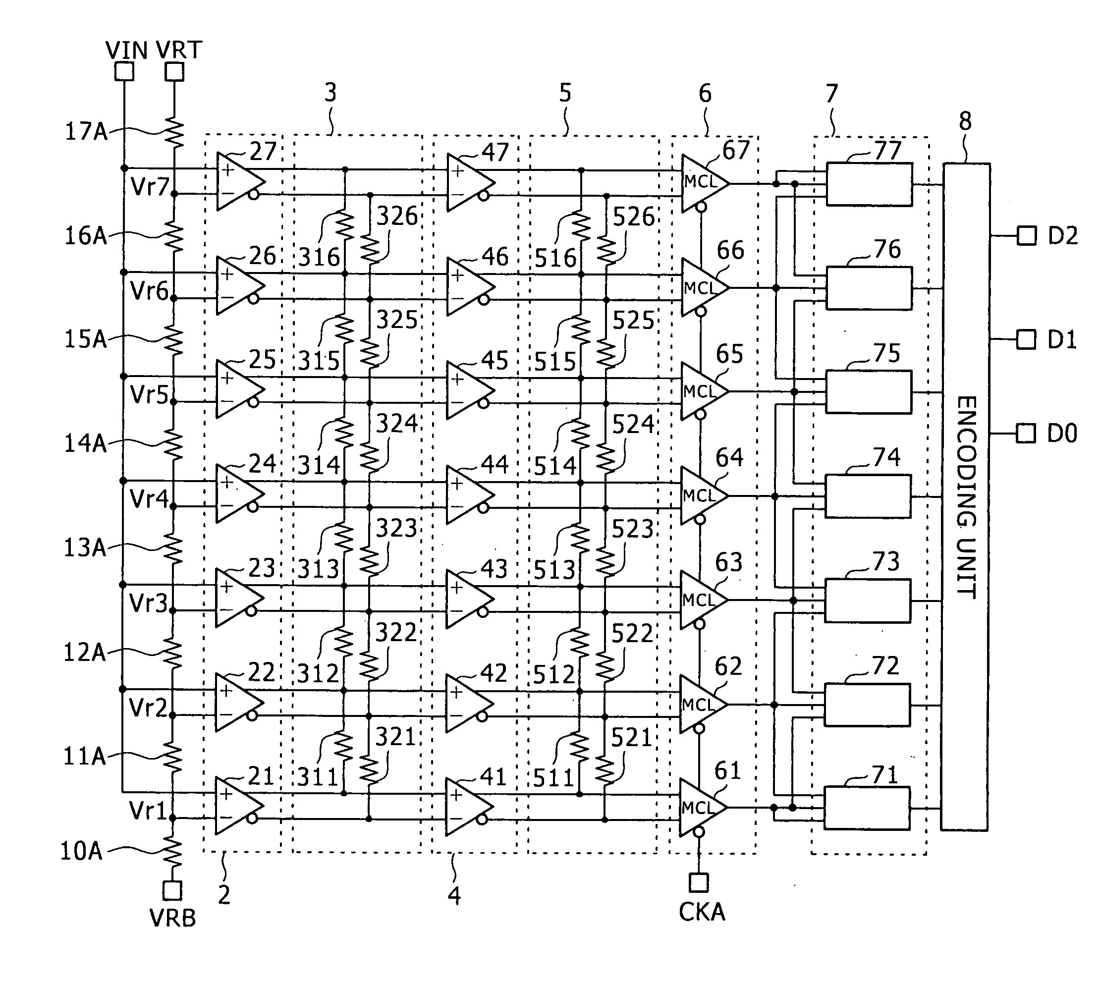 Analog-to-digital conversion circuit