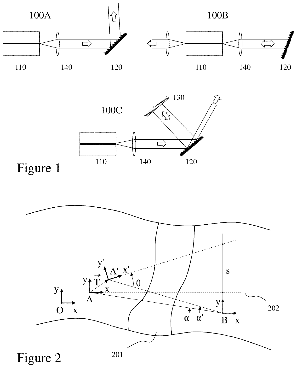 Micromechanically actuated deformable optical beam steering for wavelength tunable optical sources, filters and detectors