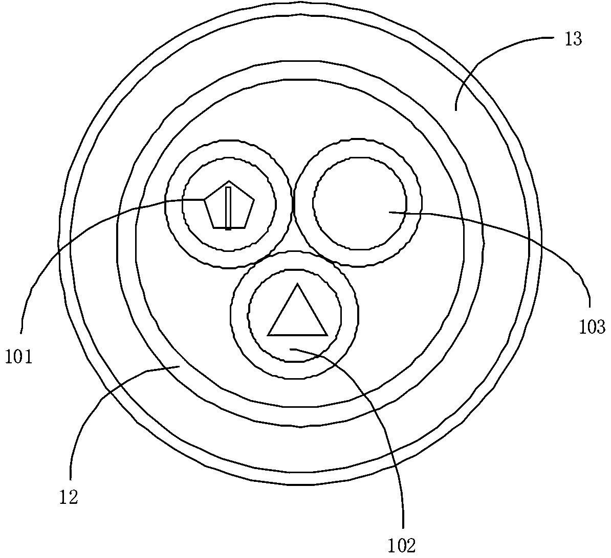 Packaging structure of aluminum phosphide rodent repellant and dosing device for residue recovery