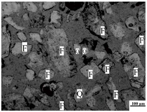 Analytical method for the preservation of early grain dissolved pores of sandstone during burial compaction