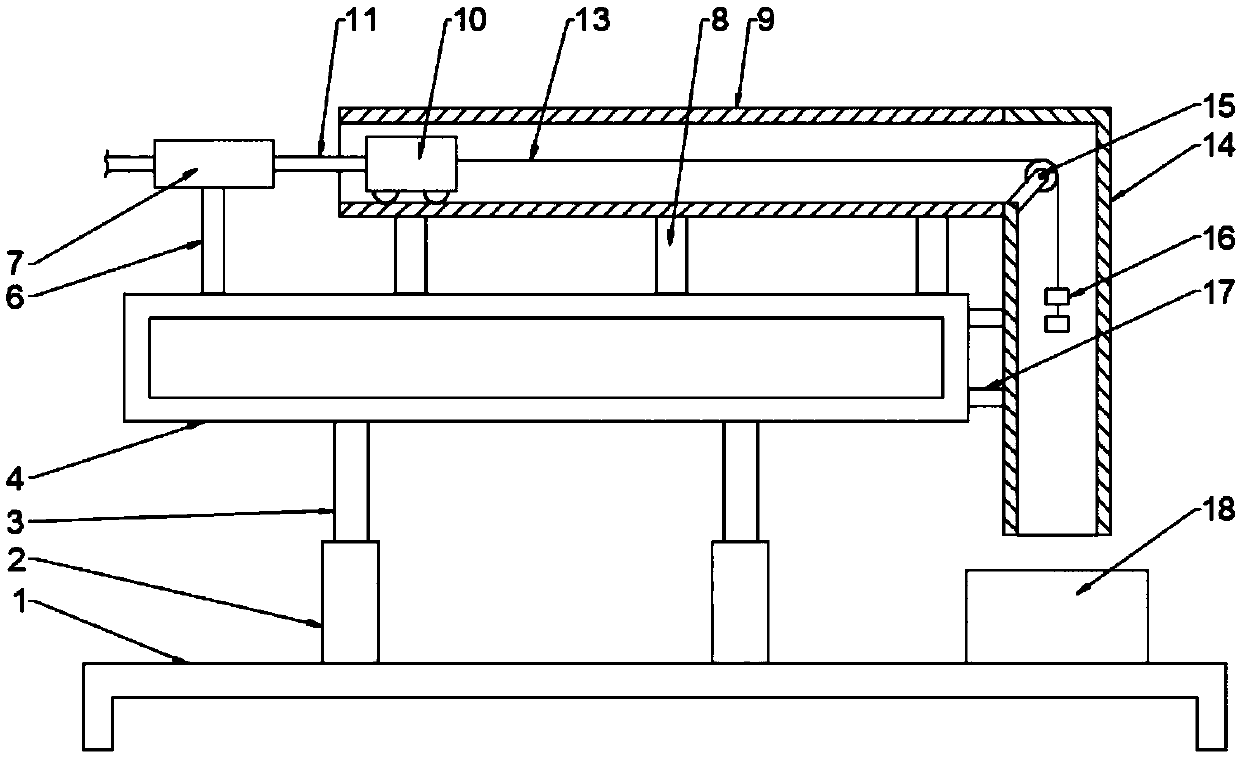 Environmentally-friendly durable physical acceleration experimental device