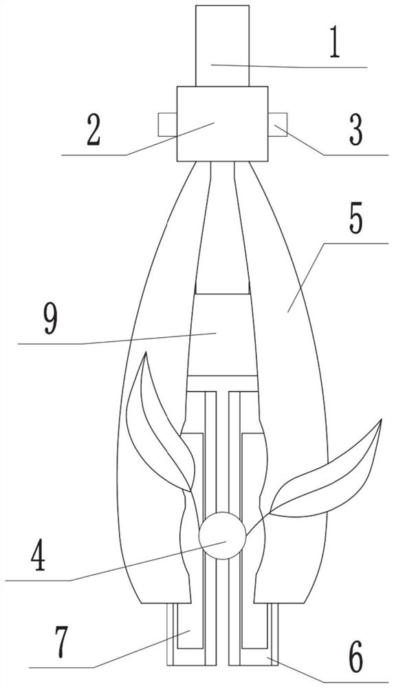 Seedling combined grafting device and method