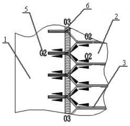 Method for welding plate tubes and toothed plates of plate type evaporation heat exchanger