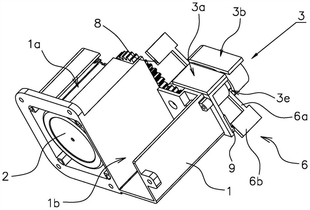 Tile pushing machine head of mahjong machine