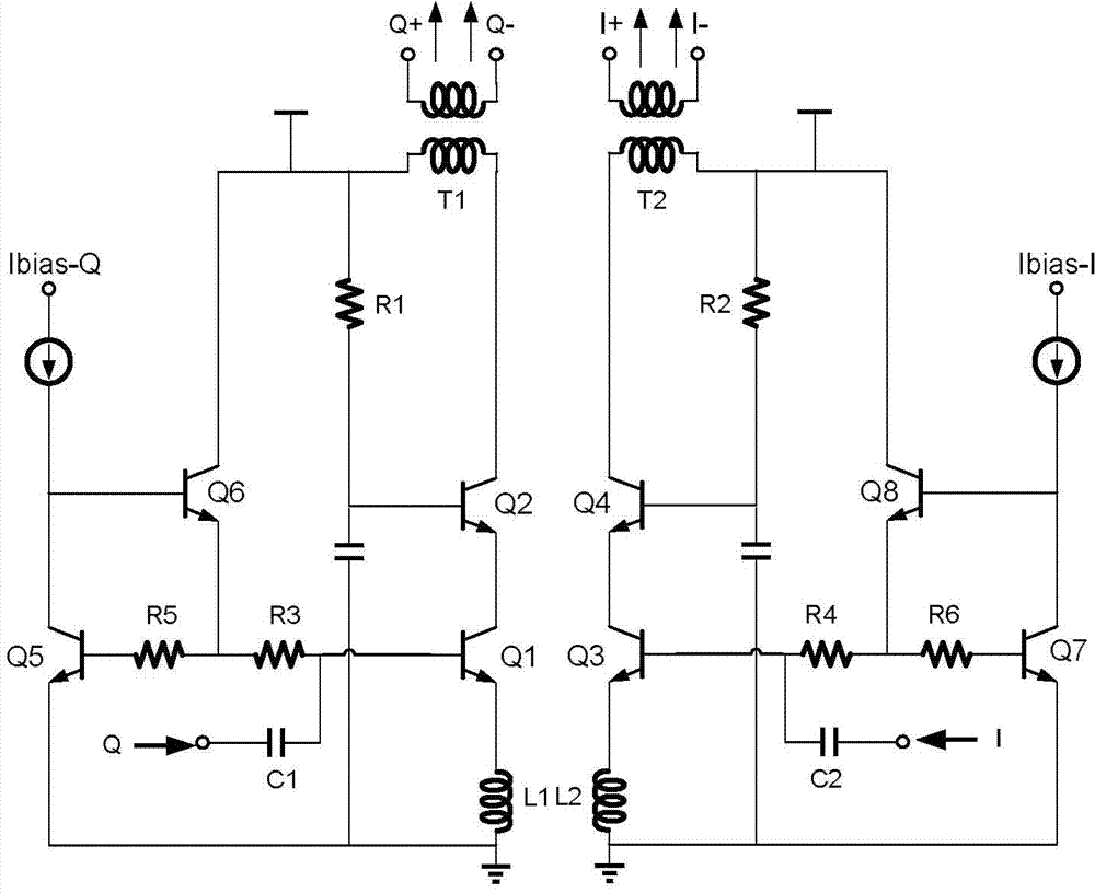 Ultra wide band high-linearity active phase shifter