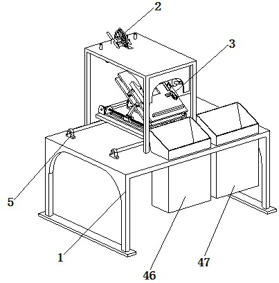 A device for removing electronic components from waste electronic circuit boards