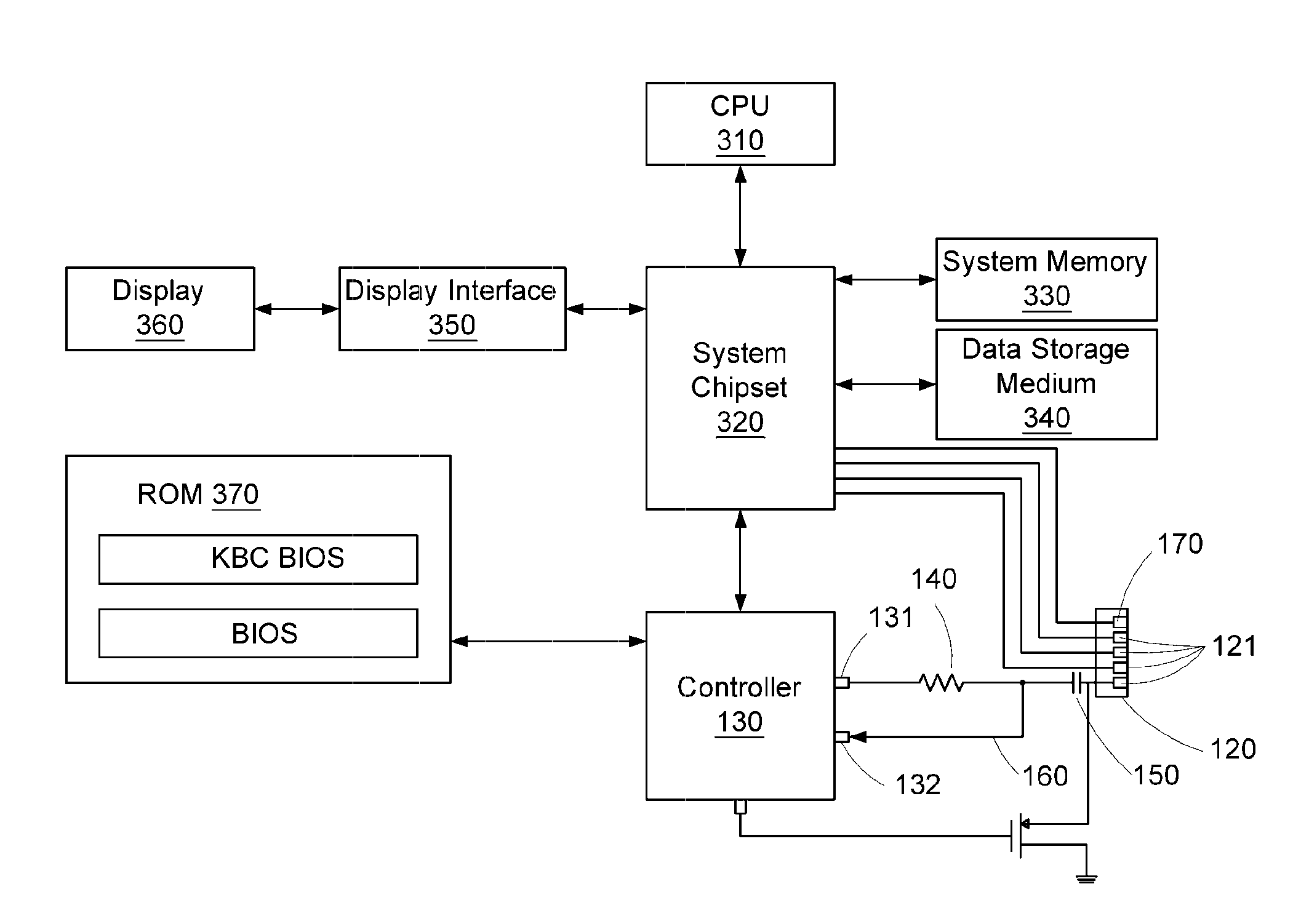 Apparatus for detecting bus connection