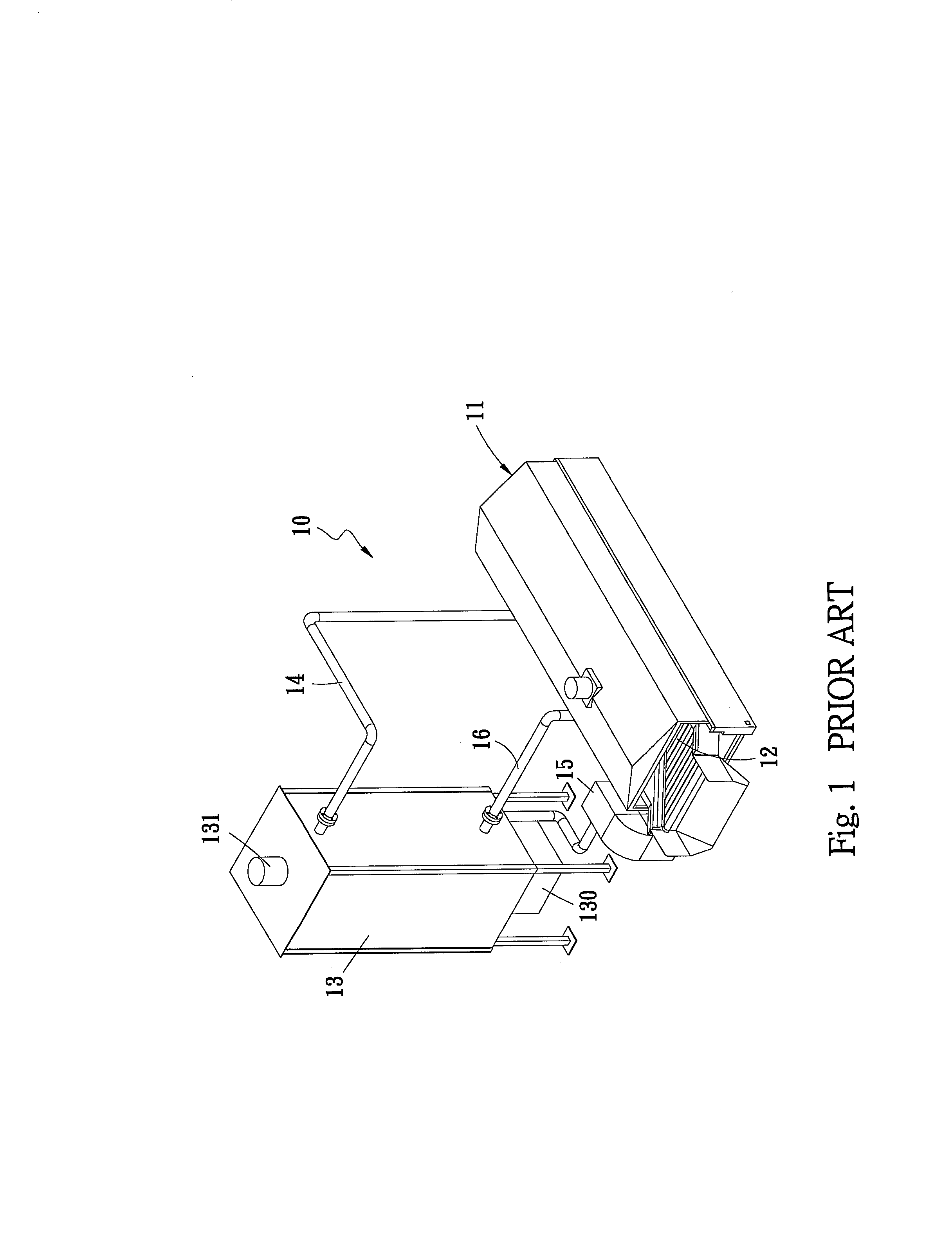 Conveying frying machine