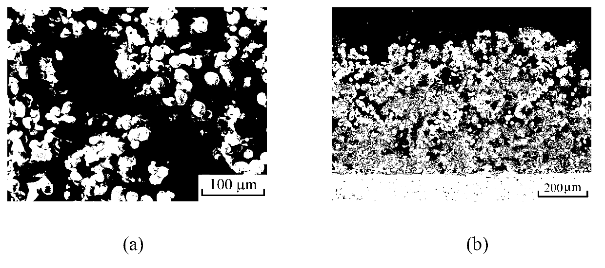 Method for preparing erosion resistive and high-temperature abradable seal coating based on hot spraying