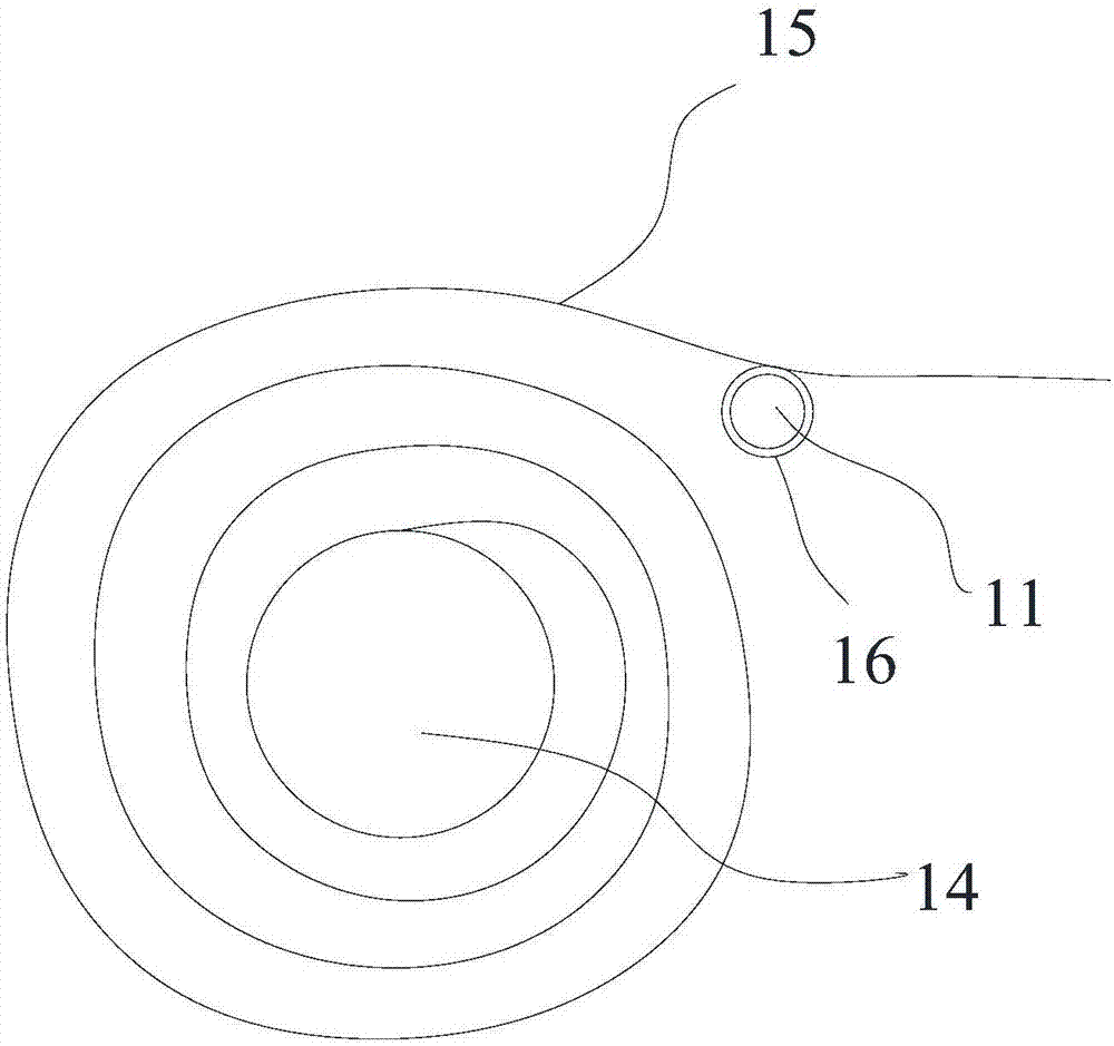 Ultra-low power consumption portable length data measuring method, system and device
