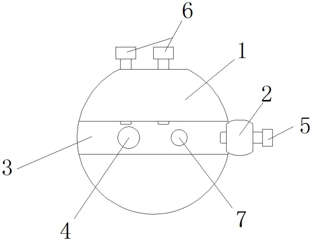 Positioning quick-mounting clamp for turning right-angled elbow part